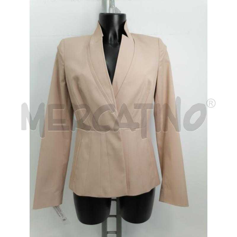 GIACCA DONNA INTREND ROSA CIPRIA DOPPIO BOTTONE MARRONE