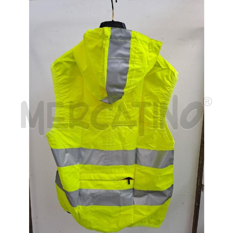 GILET UOMO DONNA K-WAY GIALLO  | Mercatino dell'Usato Catanzaro 2
