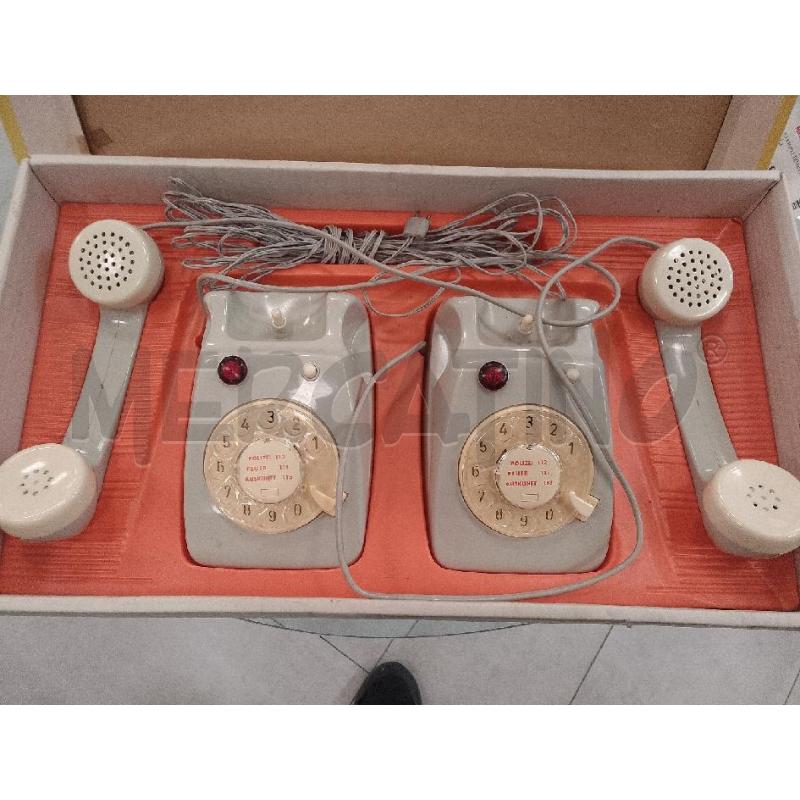 GIOCATTOLO INTERCOM ANNI 60 CON SCATOLO  | Mercatino dell'Usato Catanzaro 1