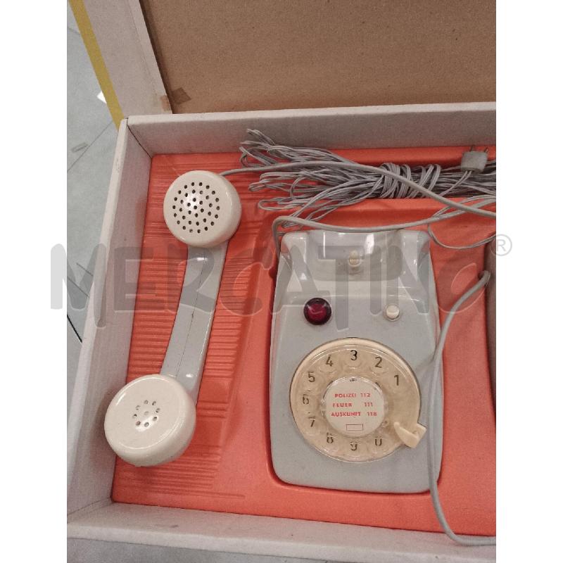 GIOCATTOLO INTERCOM ANNI 60 CON SCATOLO  | Mercatino dell'Usato Catanzaro 3