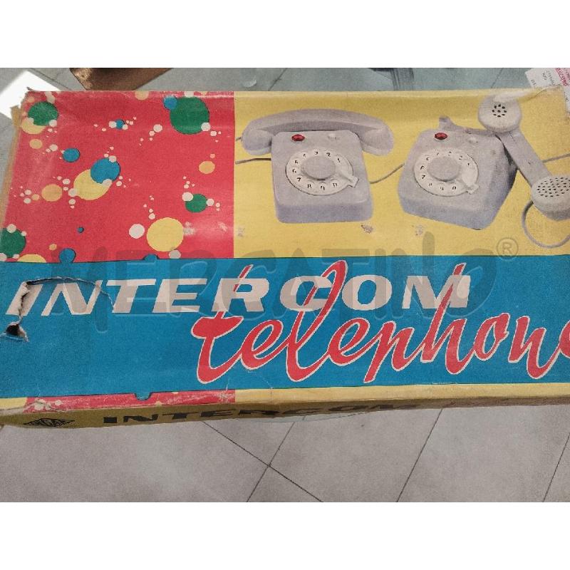 GIOCATTOLO INTERCOM ANNI 60 CON SCATOLO  | Mercatino dell'Usato Catanzaro 5