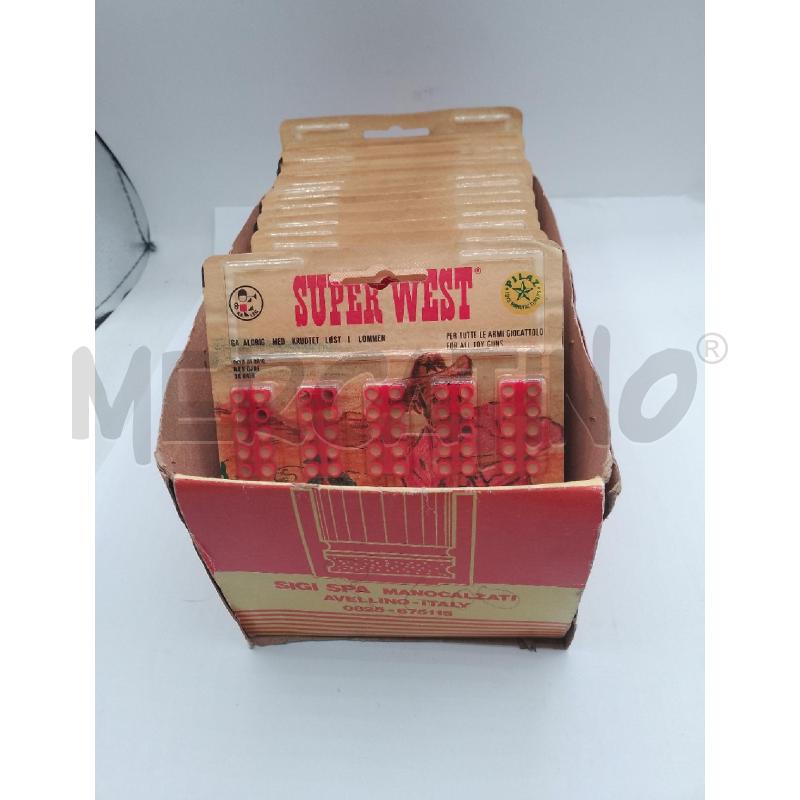 GIOCATTOLO VINTAGE COLPI DI PISTOLA SUPER WEST PZ 21 | Mercatino dell'Usato Catanzaro 1