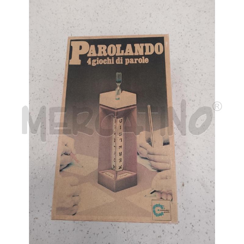 GIOCO DA TAVOLA PAROLANDO 4 GIOCHI DI PAROLE | Mercatino dell'Usato Catanzaro 1