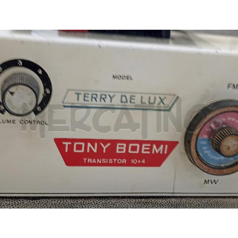 GIRADISCHI CON RADIO TONY BOEMI TERRY DELUXE NO CAVO | Mercatino dell'Usato Catanzaro 2