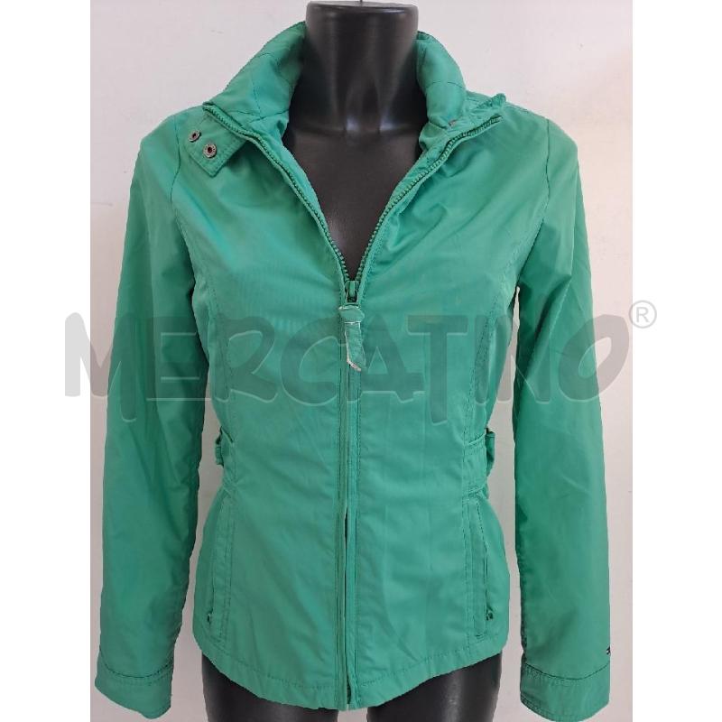 GIUBBINO DONNA TOMMY HILFIGER TURCHESE  | Mercatino dell'Usato Catanzaro 2