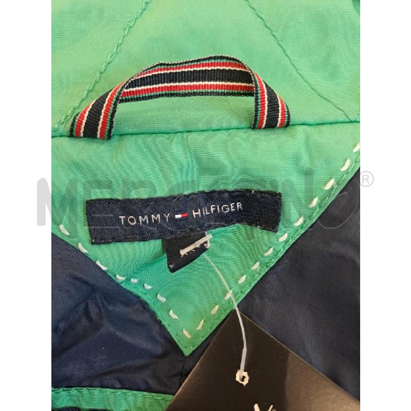 GIUBBINO DONNA TOMMY HILFIGER TURCHESE  | Mercatino dell'Usato Catanzaro 5