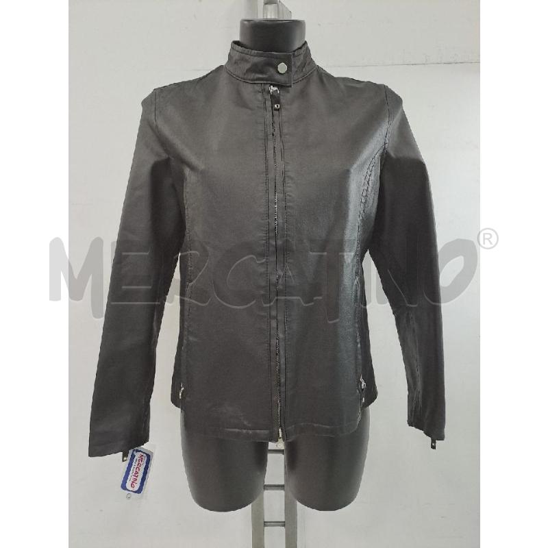 GIUBBINO DONNA VERA PELLE  NERO | Mercatino dell'Usato Catanzaro 1