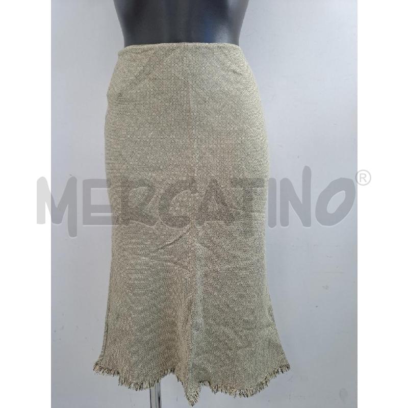 GONNA GAI MATTIOLO INTRECCIO BEIGE MISTO LINO COTONE | Mercatino dell'Usato Catanzaro 1