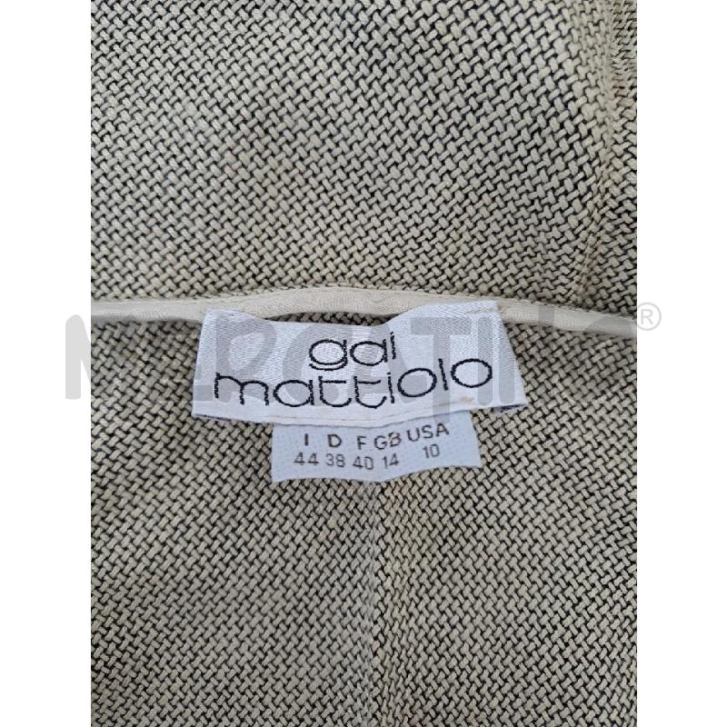 GONNA GAI MATTIOLO INTRECCIO BEIGE MISTO LINO COTONE | Mercatino dell'Usato Catanzaro 4