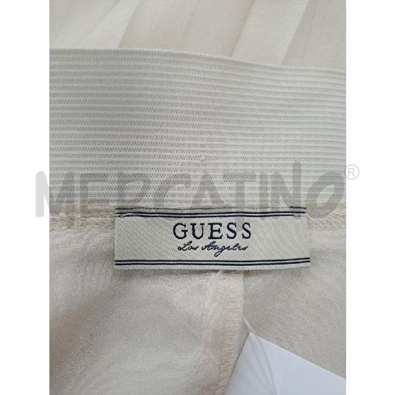 GONNA GUESS BEIGE ELASTICO PLISSETTA  | Mercatino dell'Usato Catanzaro 4