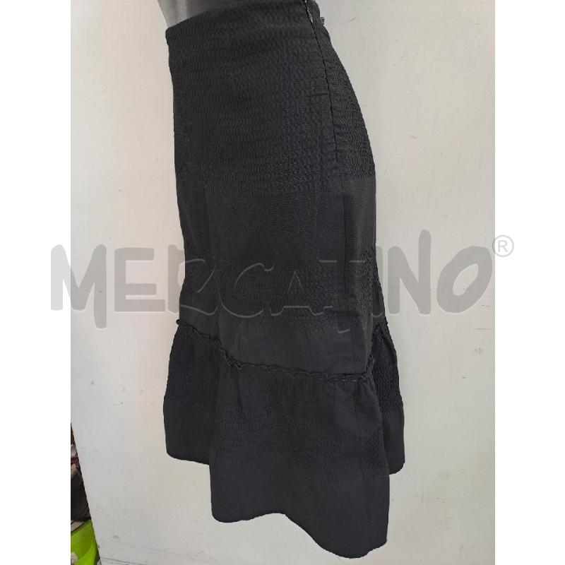 GONNA MARELLA NERO LUNGA  | Mercatino dell'Usato Catanzaro 2