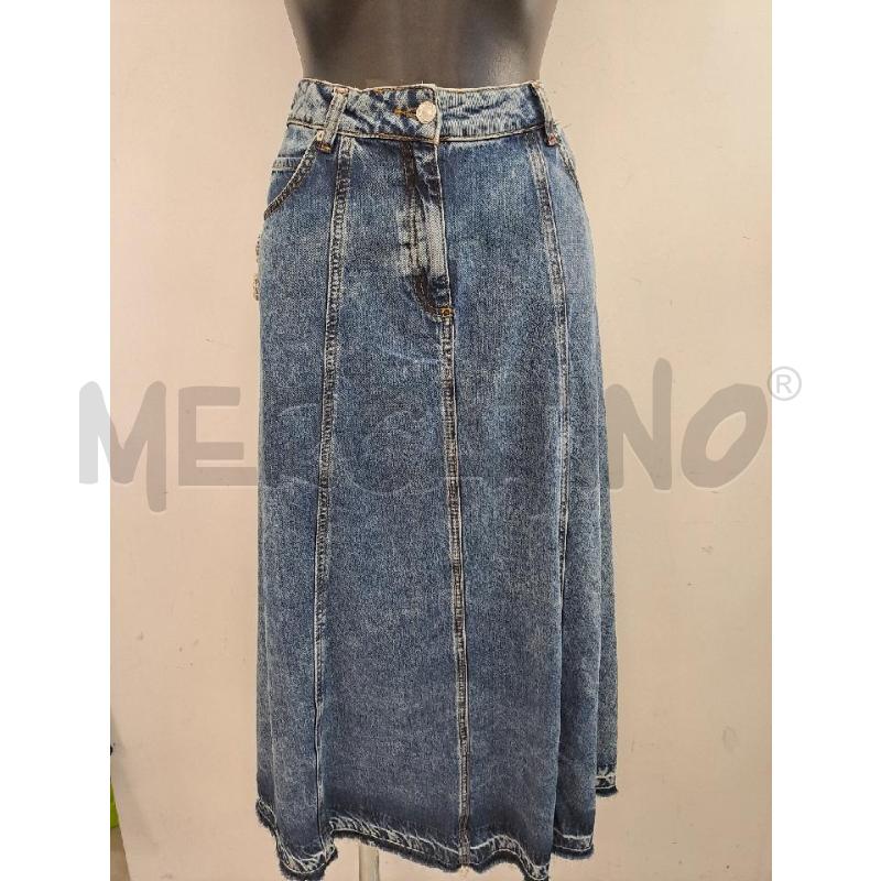 GONNA MAX&CO JEANS LUNGOI STRASS  | Mercatino dell'Usato Catanzaro 1