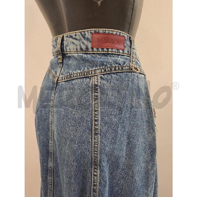 GONNA MAX&CO JEANS LUNGOI STRASS  | Mercatino dell'Usato Catanzaro 4