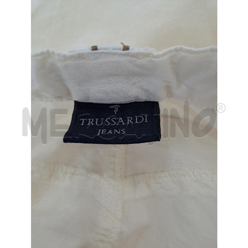 GONNA TRUSSARDI JEANS PANNA TASCHE BORDO MARRONE | Mercatino dell'Usato Catanzaro 4