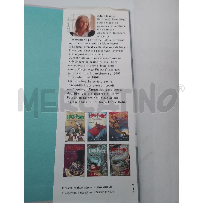 HARRY POTTER E I DONI DELLA MORTE - 1 EDIZIONE 1 STAMPA 2008 | Mercatino dell'Usato Catanzaro 5