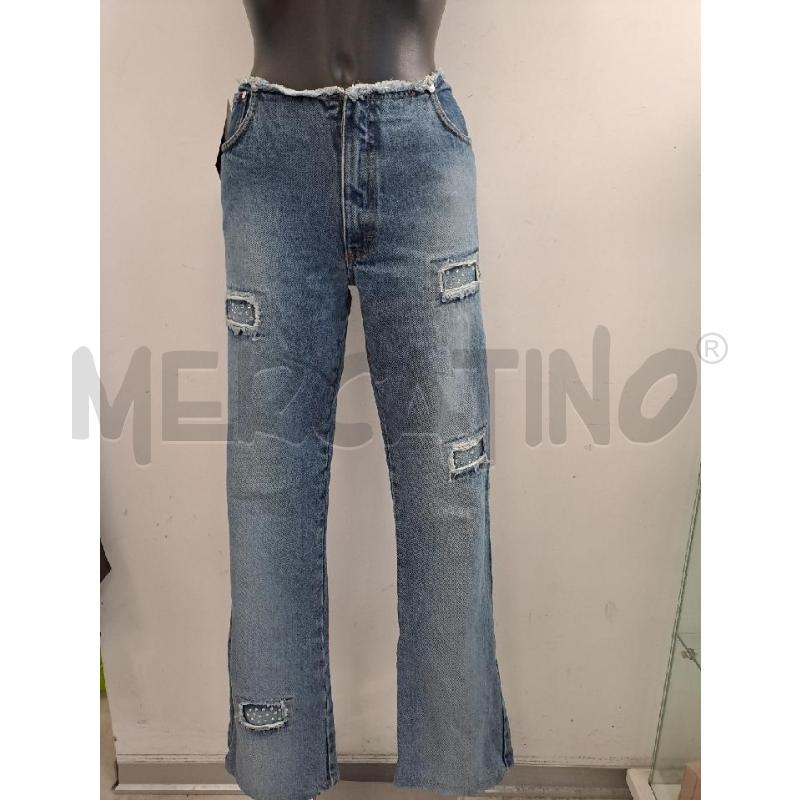 JEANS DONNA BLUGIRL LAV MEDIO DETTAGLI STRASS  | Mercatino dell'Usato Catanzaro 1