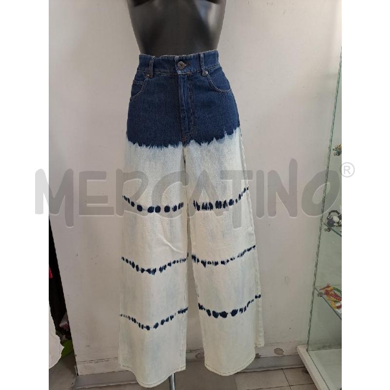 JEANS DONNA INTREND LAVAGGIO SCURO BIANCO  | Mercatino dell'Usato Catanzaro 1