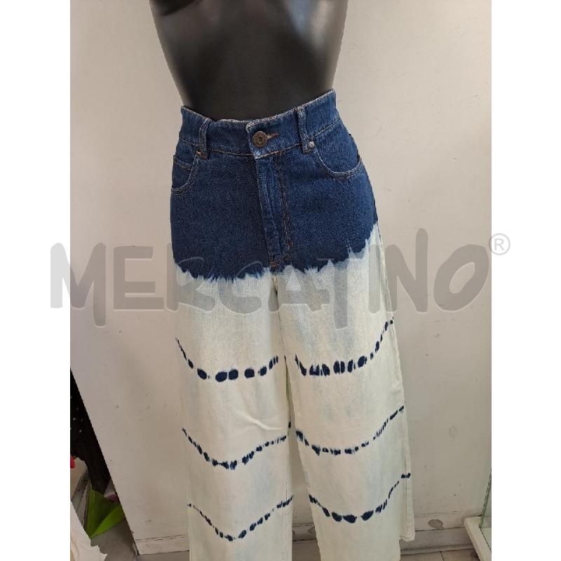 JEANS DONNA INTREND LAVAGGIO SCURO BIANCO  | Mercatino dell'Usato Catanzaro 2