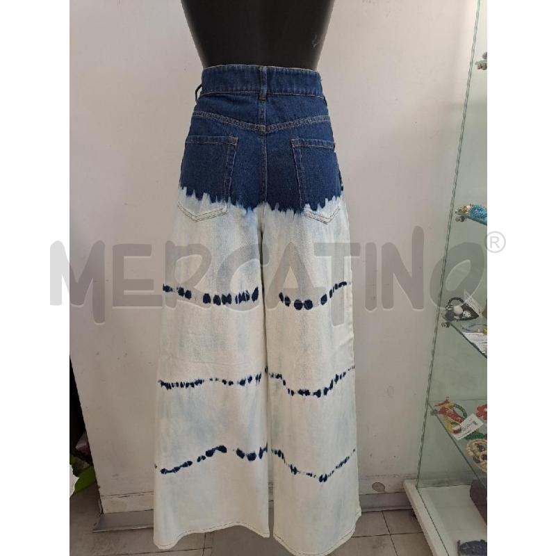 JEANS DONNA INTREND LAVAGGIO SCURO BIANCO  | Mercatino dell'Usato Catanzaro 3