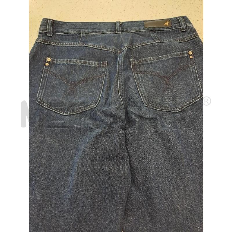 JEANS DONNA PATRIZIA PEPE LAV BLU RISVOLTO LARGO  | Mercatino dell'Usato Catanzaro 2