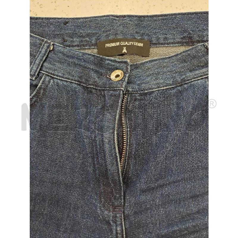 JEANS DONNA PATRIZIA PEPE LAV BLU RISVOLTO LARGO  | Mercatino dell'Usato Catanzaro 4