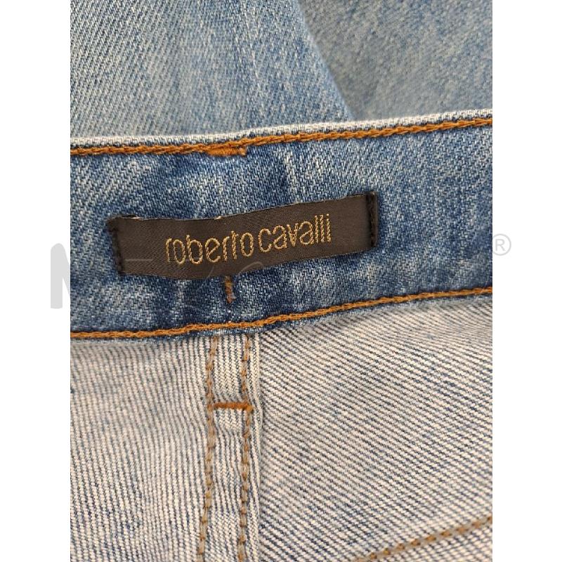 JEANS DONNA ROBERTO CAVALLI ZAMPA CINTURINO INTRECCIATO | Mercatino dell'Usato Catanzaro 5