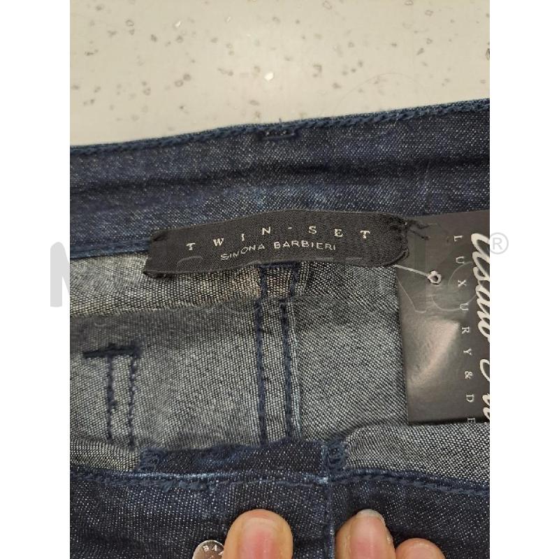 JEANS DONNA TWINSET LAVAGGIO SCURO  | Mercatino dell'Usato Catanzaro 4