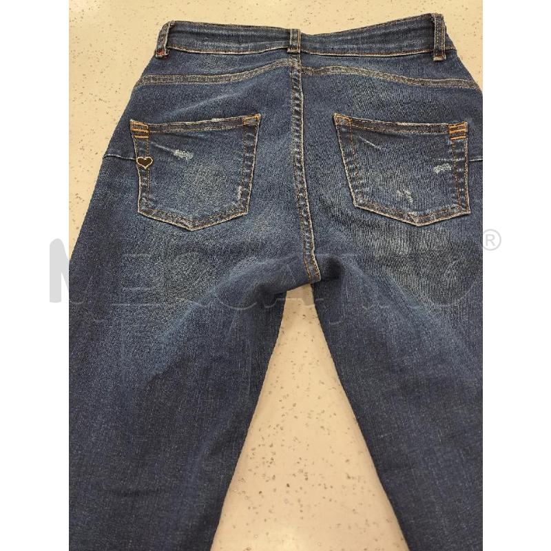 JEANS DONNA TWINSET LAVAGGIO SCURO STELLINE NERO  | Mercatino dell'Usato Catanzaro 2