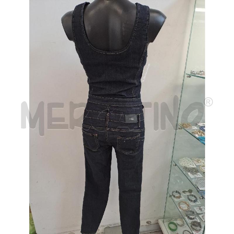 JUMPSUIT LUI JO JEANS LAV SCURO SMANICATO | Mercatino dell'Usato Catanzaro 3