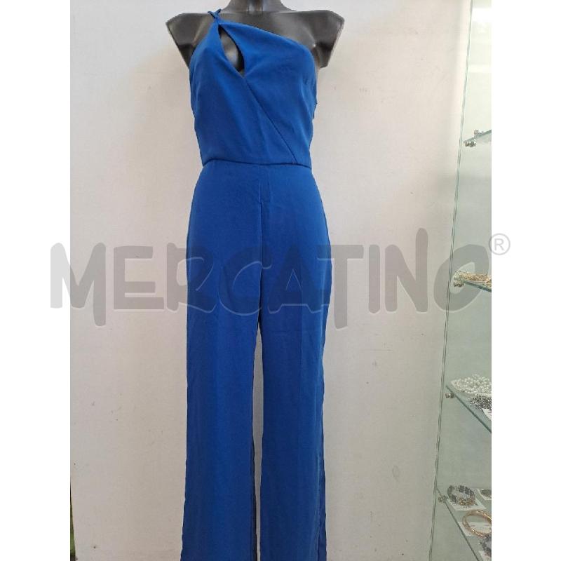JUMPSUIT MNG BLU SPALLINE SOTTILI | Mercatino dell'Usato Catanzaro 1