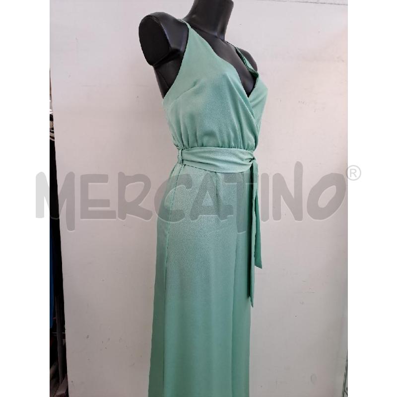 JUMPSUIT RELISH VERDE ACQUA SPALLINE SOTTILI | Mercatino dell'Usato Catanzaro 3