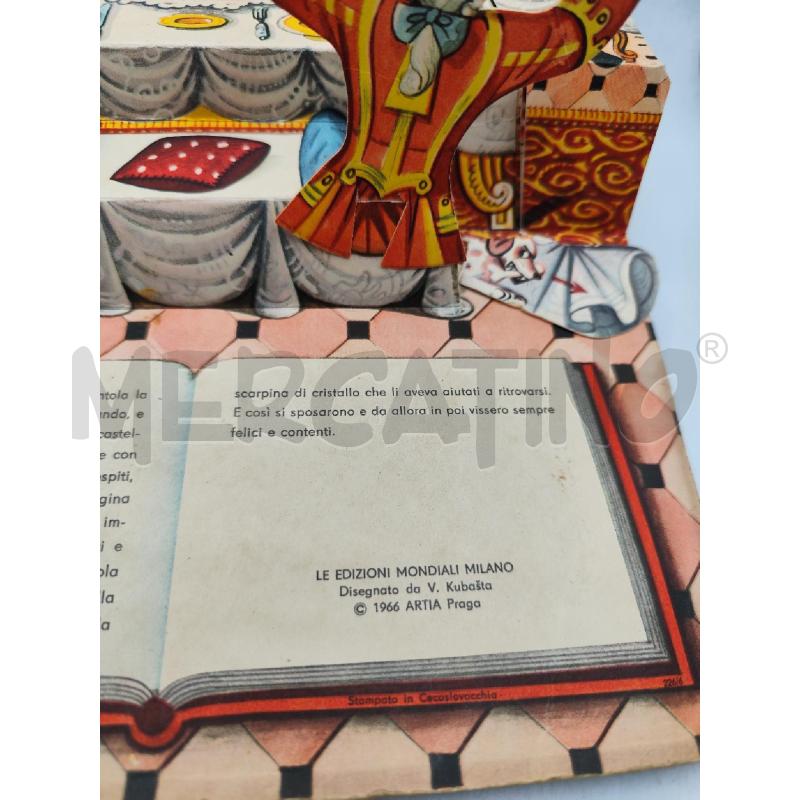 KUBASTA POP-UP LIBRO CENERENTOLA 1966 PRAGA | Mercatino dell'Usato Catanzaro 2