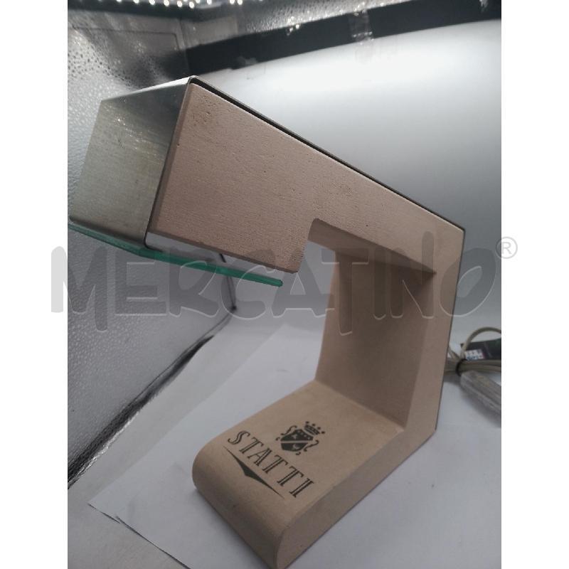 LAMPADA DA TAVOLA IN METALLO STUFO MARCHIATA STATTI    | Mercatino dell'Usato Catanzaro 2