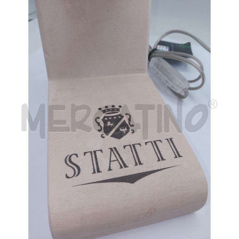 LAMPADA DA TAVOLA IN METALLO STUFO MARCHIATA STATTI    | Mercatino dell'Usato Catanzaro 3