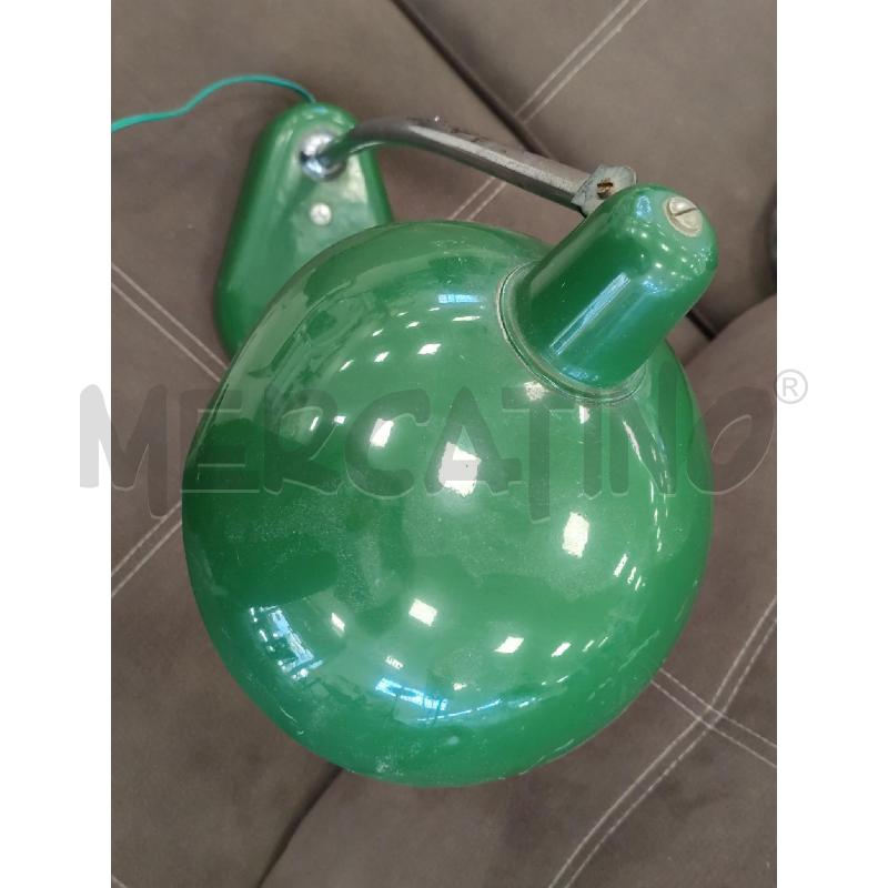 LAMPADA MID CENTURY VERDE IN METALLO  | Mercatino dell'Usato Catanzaro 2