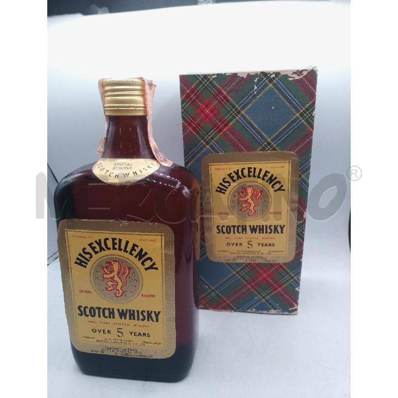 LIQUORE SCOTCH WHISKY HIS EXCELLENCY | Mercatino dell'Usato Catanzaro 1