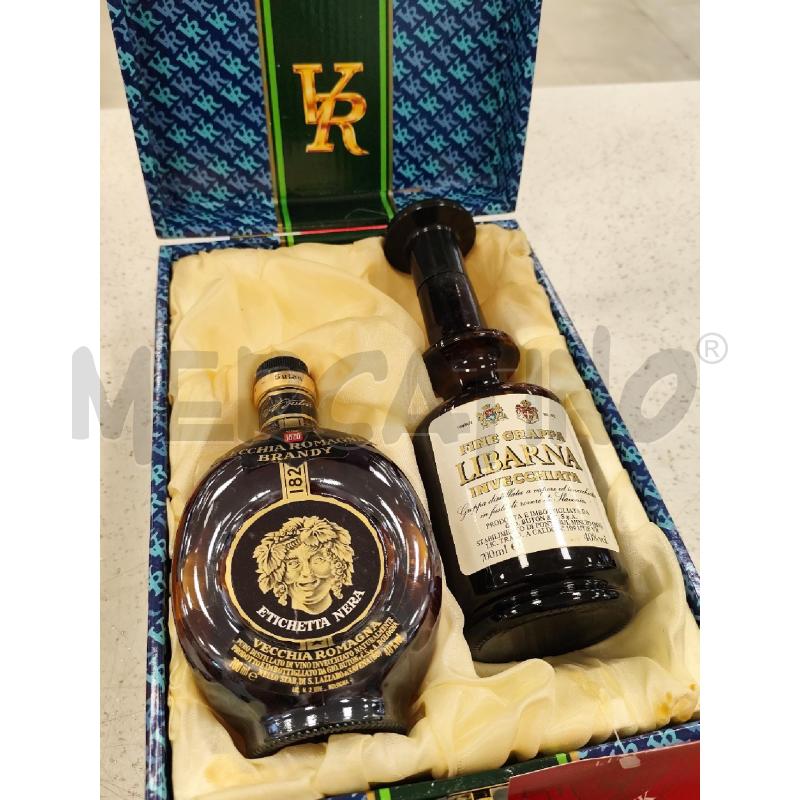 LIQUORE VECCHIA ROMAGNA ETICHETTA NERA GRAPPA LIBARNA | Mercatino dell'Usato Catanzaro 1