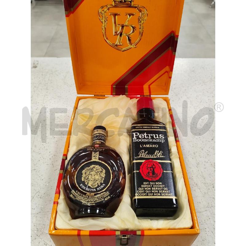 LIQUORE VECCHIA ROMAGNA ETICHETTA NERA PETRUS AMARO | Mercatino dell'Usato Catanzaro 1