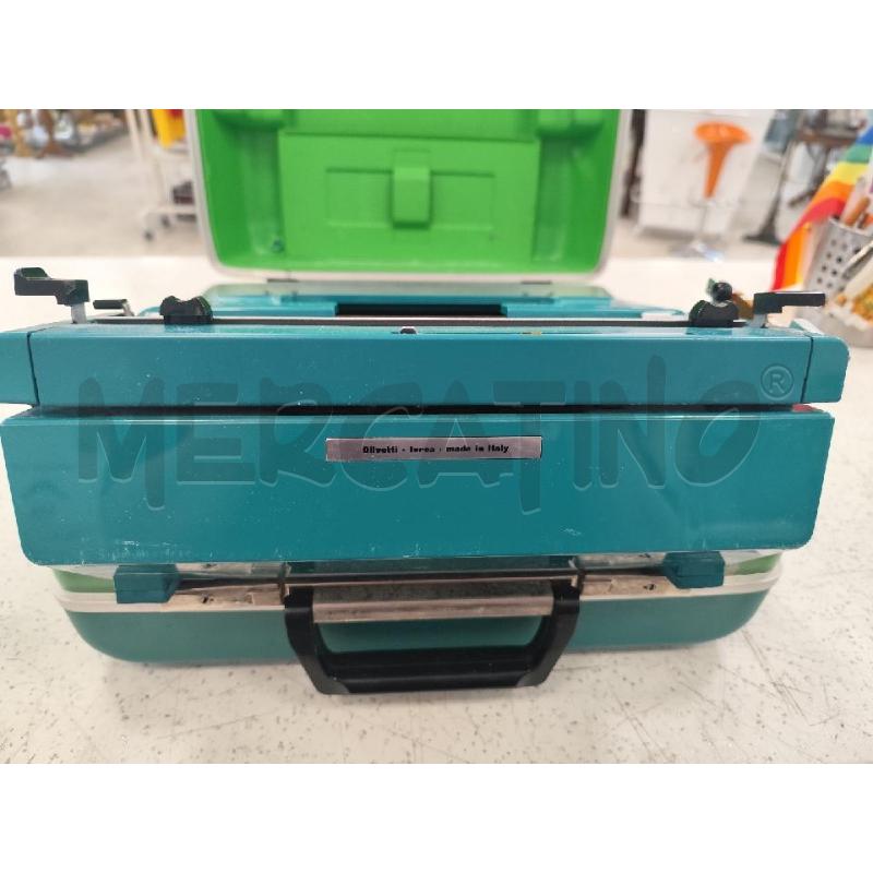 MACCHINA DA SCRIVERE MACCHINA DA SCRIVERE OLIVETTI IVREA STUDIO 45 TEAL | Mercatino dell'Usato Catanzaro 4