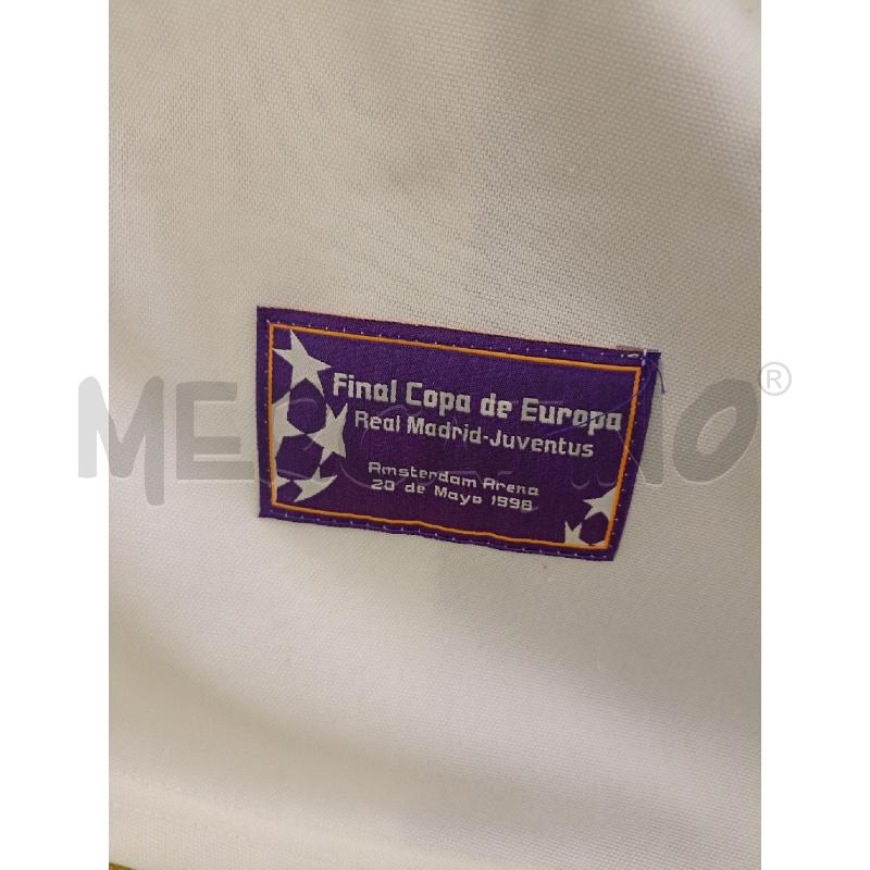 MAGLIA CALCIO REAL MADRID 1998 COPPA EUROPA COMMEMORATIVA TG L | Mercatino dell'Usato Catanzaro 2