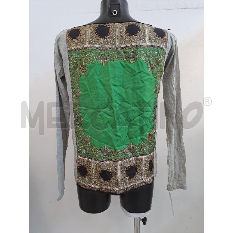 MAGLIA DONNA D&G MACULATO MANICHE GRIGIE  | Mercatino dell'Usato Catanzaro 3