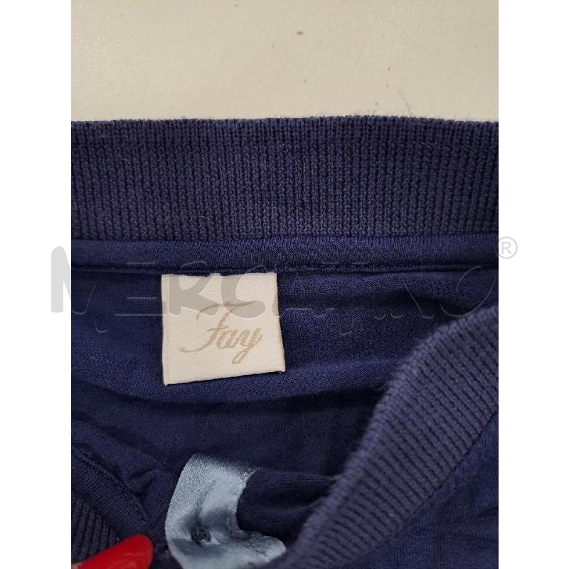 MAGLIA DONNA FAY BLU PIPISTRELLO  | Mercatino dell'Usato Catanzaro 4