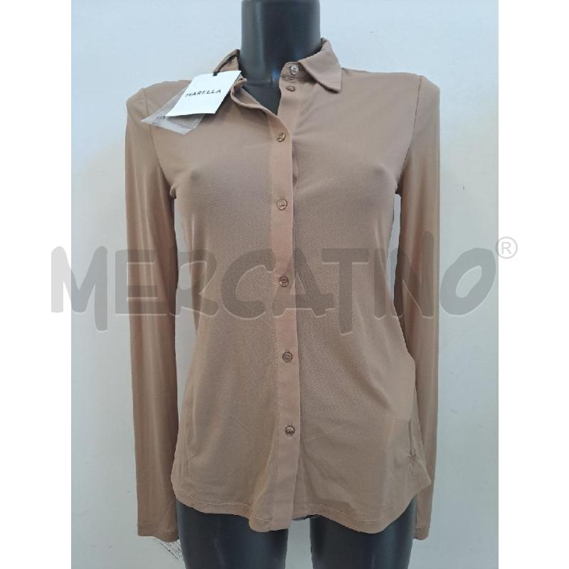 MAGLIA DONNA MARELLA VELATO BEIGE POLO | Mercatino dell'Usato Catanzaro 1