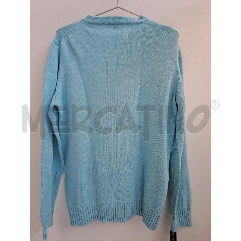 MAGLIONE UOMO BURBERRY CELESTE  | Mercatino dell'Usato Catanzaro 2