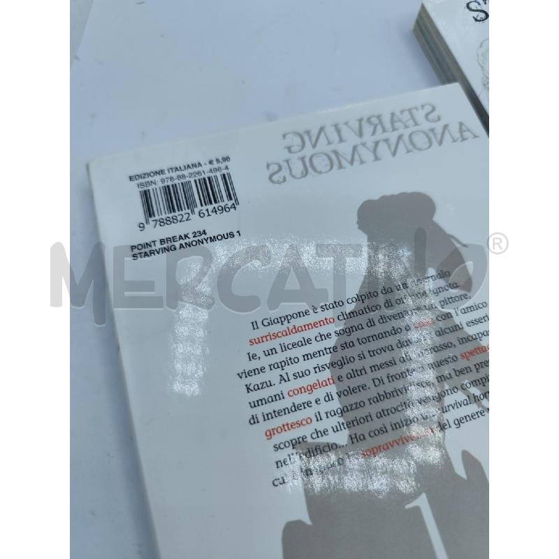 MANGA STARVING ANONYMOUS 1-3-4 | Mercatino dell'Usato Catanzaro 3