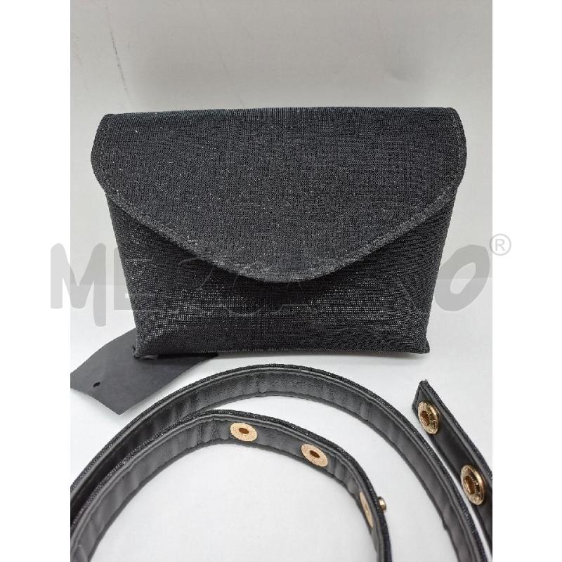 MARSUPIO DONNA L'AURA NERO BRILLANTINI | Mercatino dell'Usato Catanzaro 2