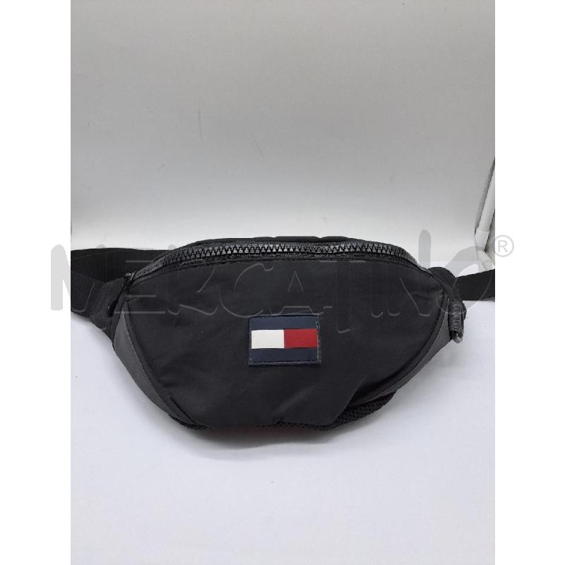 MARSUPIO UOMO TOMMY HILFIER NERO  | Mercatino dell'Usato Catanzaro 1