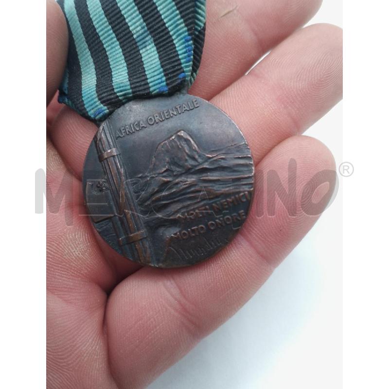 MEDAGLIA GUERRA ETIOPIA AFRICA ORIENTALE 1935-1936 | Mercatino dell'Usato Catanzaro 2
