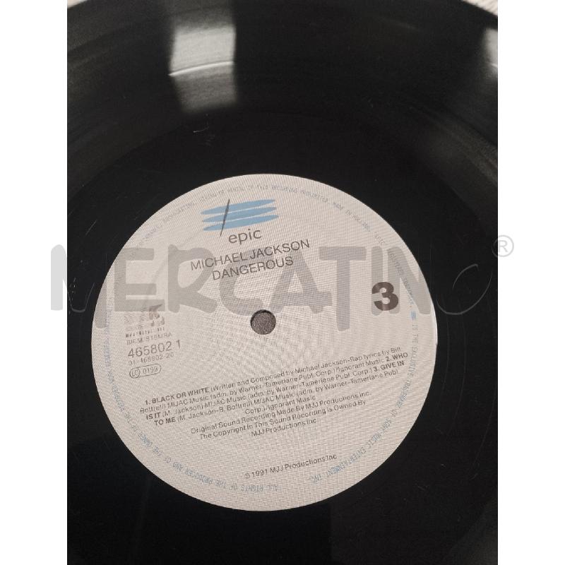 MICHAEL JACKSON DENGEROUS LP VOL 1-2 | Mercatino dell'Usato Catanzaro 4