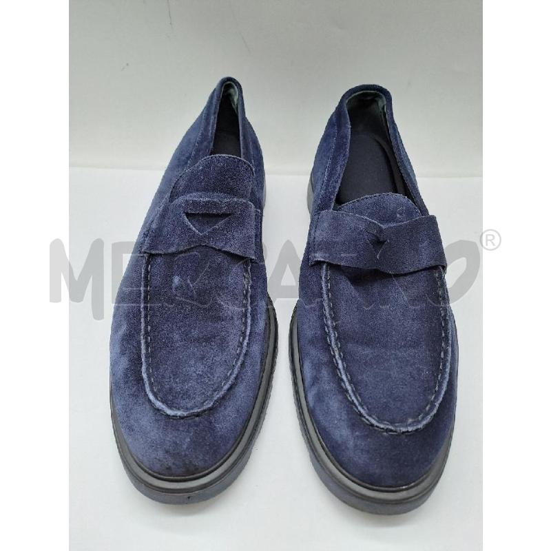 MOCASSINI UOMO HOGAN SCAMOSCIATO BLU | Mercatino dell'Usato Catanzaro 1
